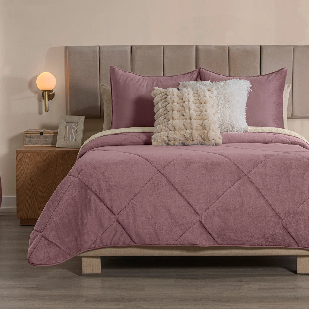 Cobertor Invernal Vianney – Abrigo Alto – Lila