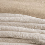 Cobertor Invernal Vianney – Abrigo Alto – Marfil