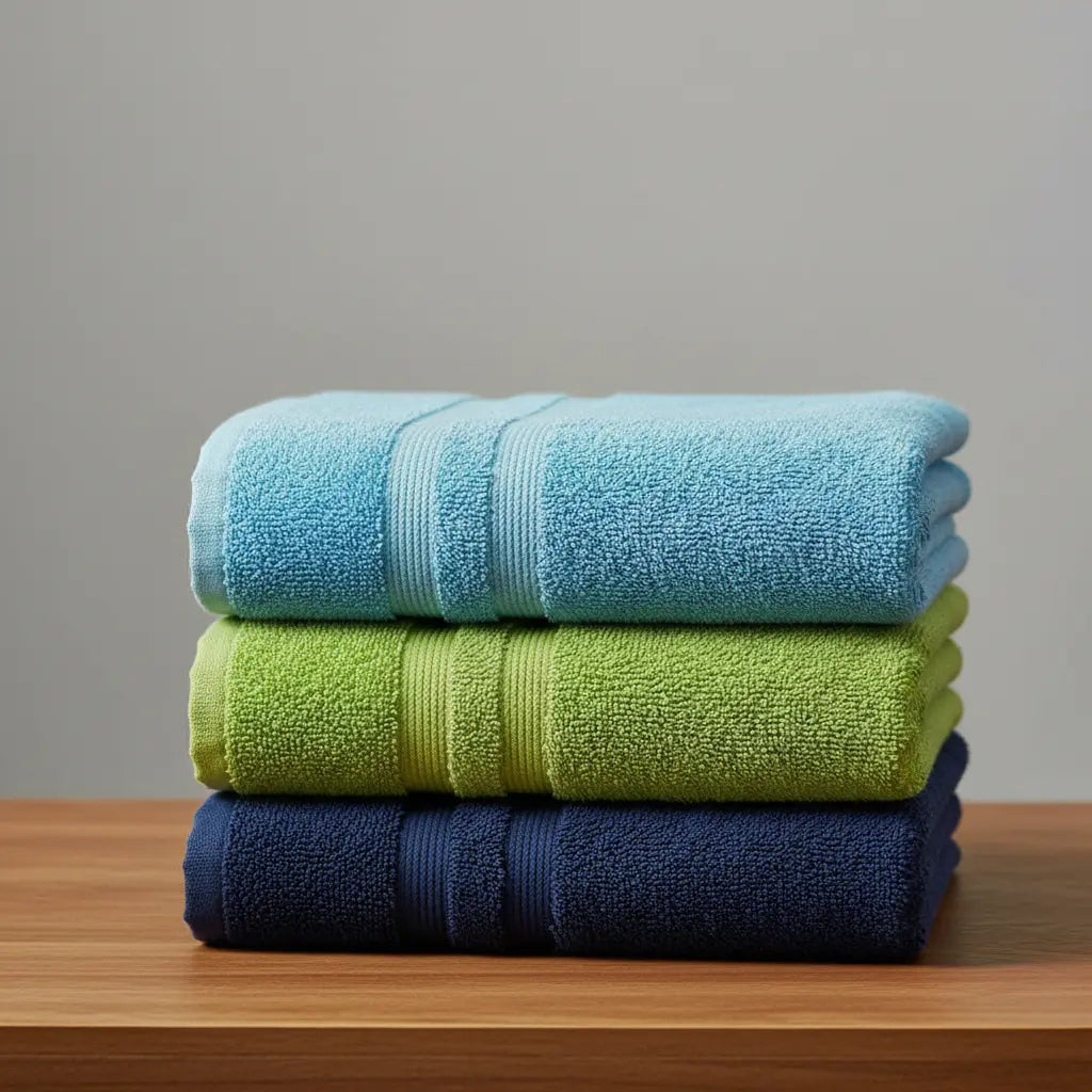 Toalla de Baño 100 Algodón Absorbente 3 Pzas Varios Modelos– Suave, Resistente y de Uso Diario