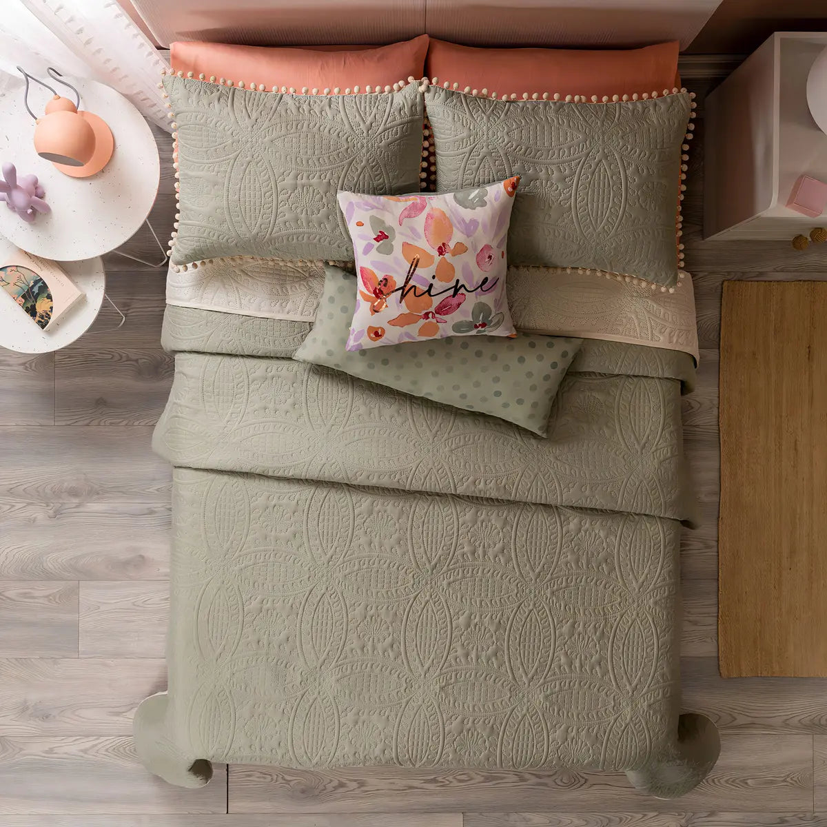 Juego De Edredón Jade Doble Vista Vianney